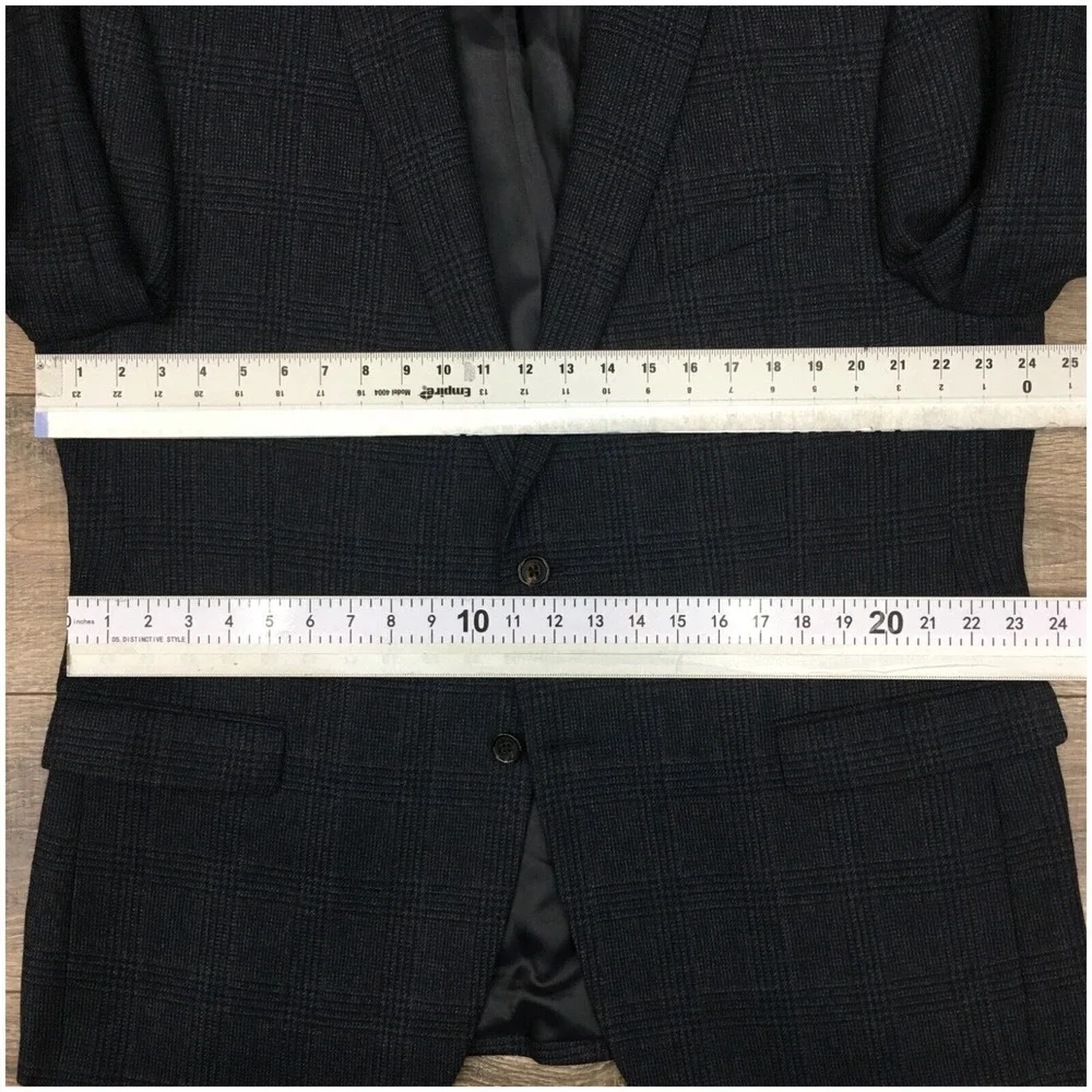 RALPH LAUREN Mens Blazer Sport‎ Coat Casual Jacket Size 46R Two Button Wool Suit